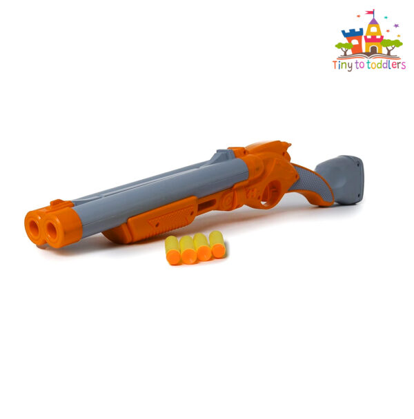 Double Barrel NERF Blaster - Manual Fire