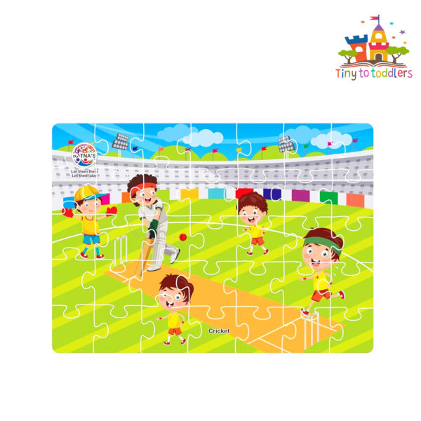 Sports Frenzy 4-in-1 Puzzle Set - Image 2