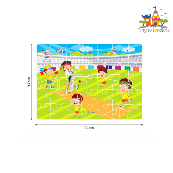 Sports Frenzy 4-in-1 Puzzle Set - Image 3