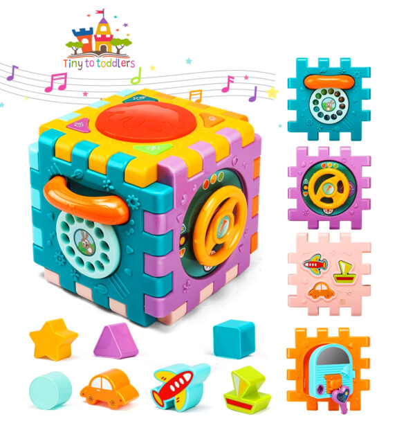 Fun Learning Activity Cube for Kids - Image 6