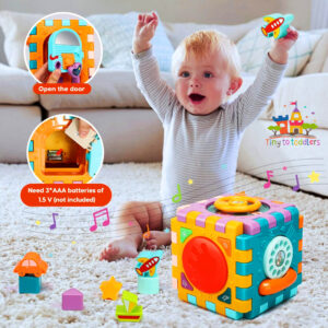 Fun Learning Activity Cube for Kids