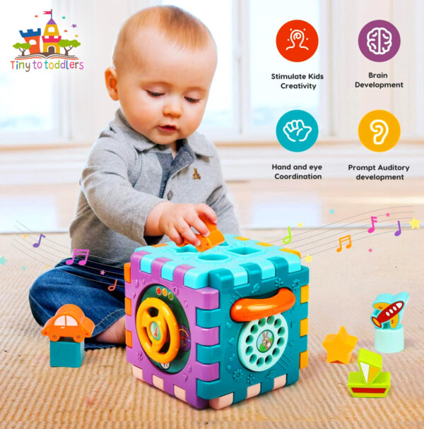 Fun Learning Activity Cube for Kids - Image 4