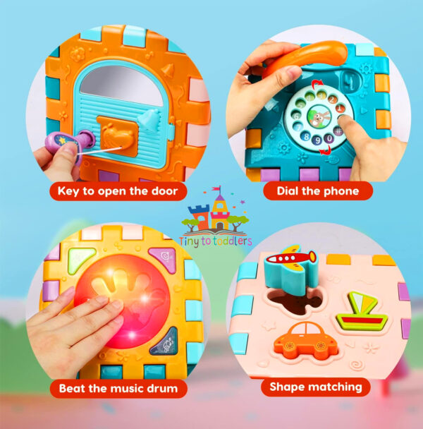 Fun Learning Activity Cube for Kids - Image 7