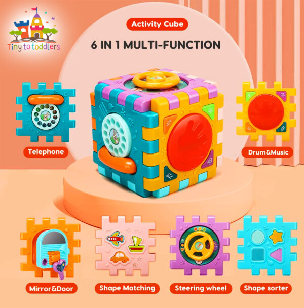 Fun Learning Activity Cube for Kids - Image 5