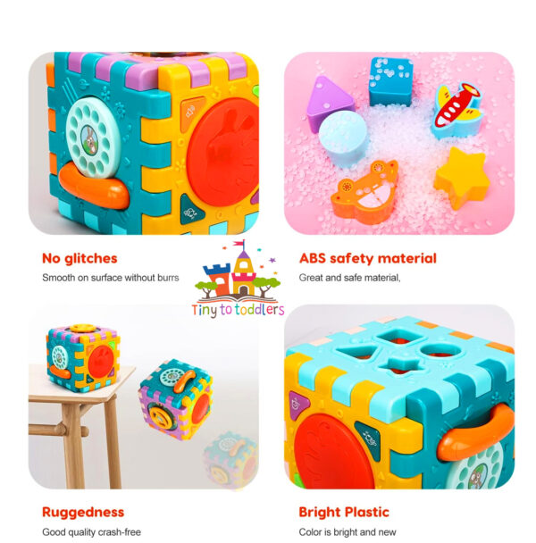 Fun Learning Activity Cube for Kids - Image 3