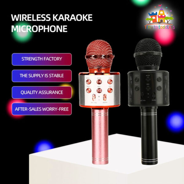 Handheld Karaoke Mic with Built-in Speaker - Image 8