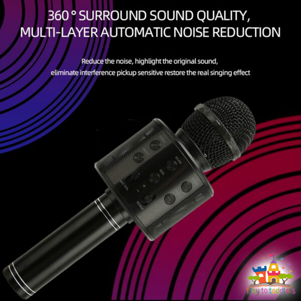 Handheld Karaoke Mic with Built-in Speaker - Image 5