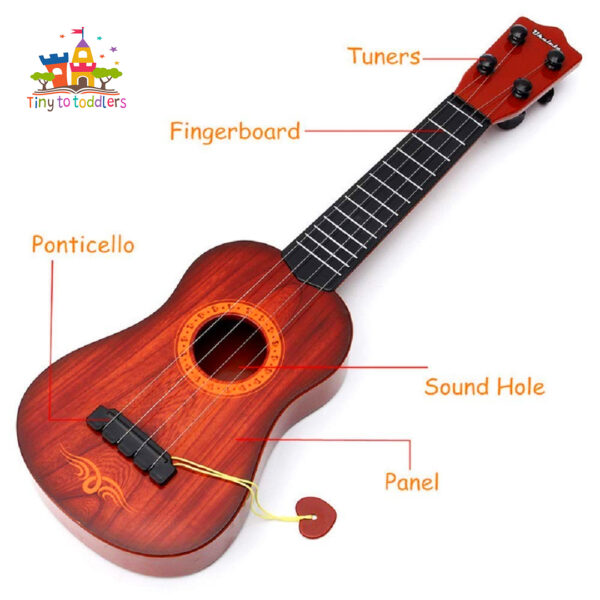Beginner's Guitar for Children with Real Strings - Image 2