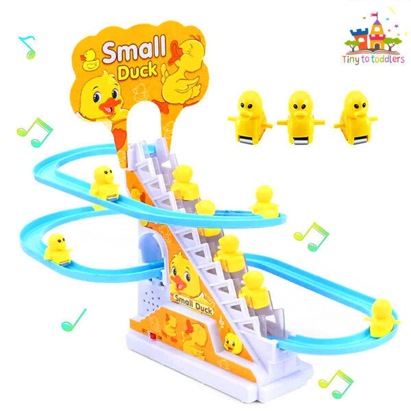Duck Adventure Zone: Interactive Climbing Set with Light and Sound Effects