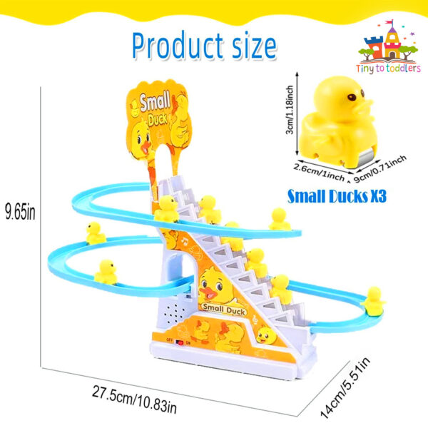 Duck Adventure Zone: Interactive Climbing Set with Light and Sound Effects - Image 6