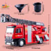 Die Cast Metal Fire Truck - Emergency Rescue Vehicle - Image 6