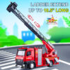 Die Cast Metal Fire Truck - Emergency Rescue Vehicle - Image 5