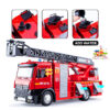 Die Cast Metal Fire Truck - Emergency Rescue Vehicle - Image 2