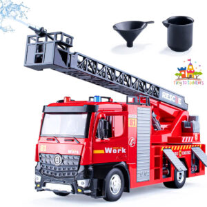 Die Cast Metal Fire Truck - Emergency Rescue Vehicle
