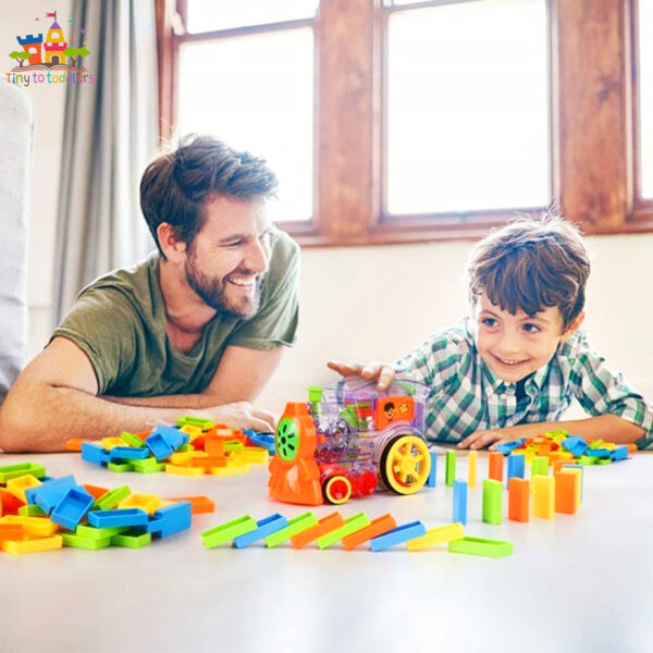 Domino Builder Train: Create & Run Your Own Track