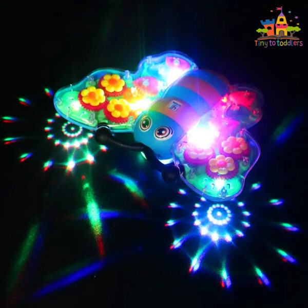 GearWing: Colorful Butterfly Toy with Light and Sound Effects - Image 4