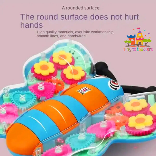 GearWing: Colorful Butterfly Toy with Light and Sound Effects - Image 3