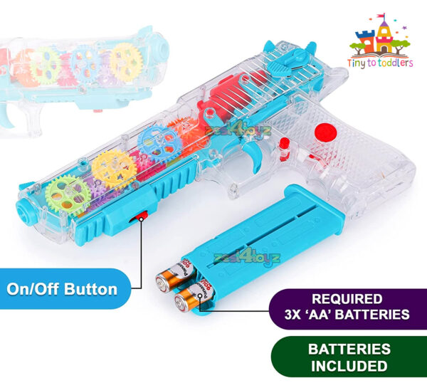 Gear Gun with Light and Sound: Tactical Blaster - Image 4