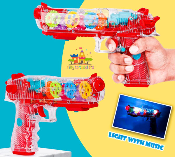 Gear Gun with Light and Sound: Tactical Blaster - Image 3