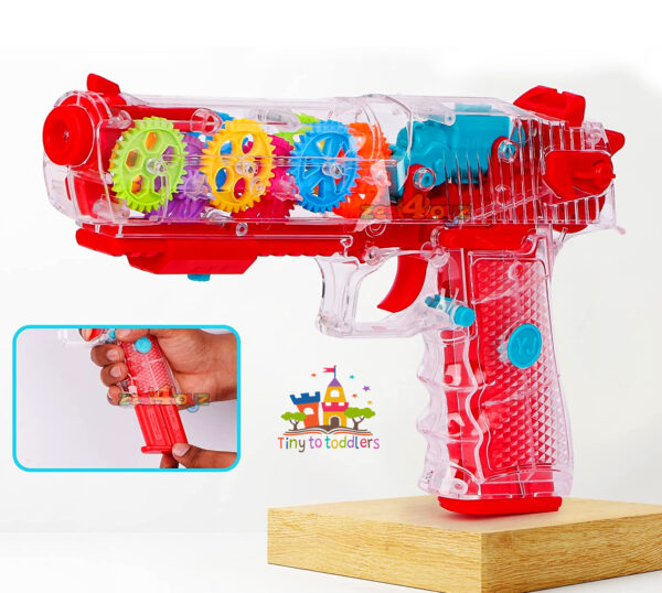 Gear Gun with Light and Sound: Tactical Blaster - Image 2