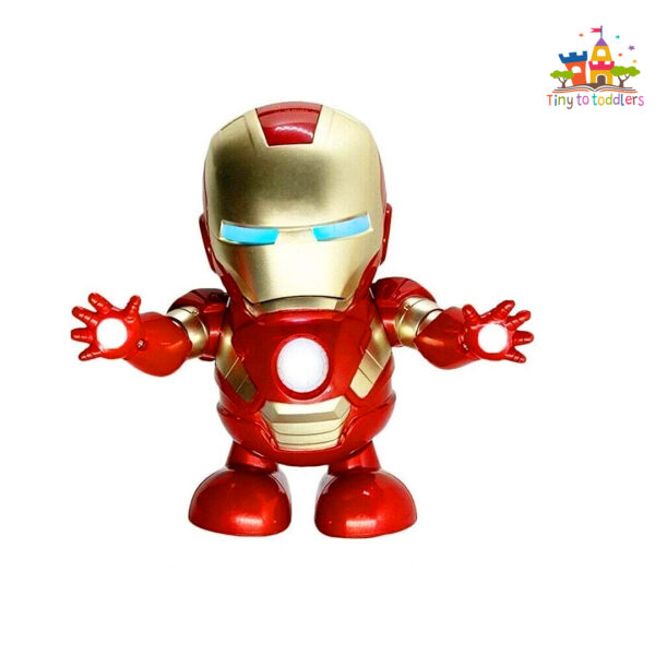 Iron Man Boogie Bot: Interactive Light & Sound Toy