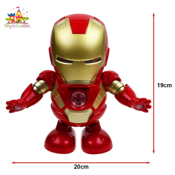 Iron Man Boogie Bot: Interactive Light & Sound Toy - Image 4