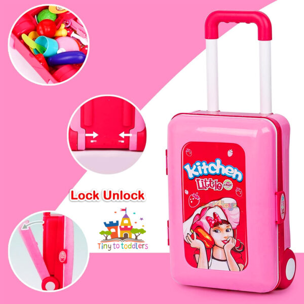 Pink Passion Kitchen Playset for Girls - Image 2
