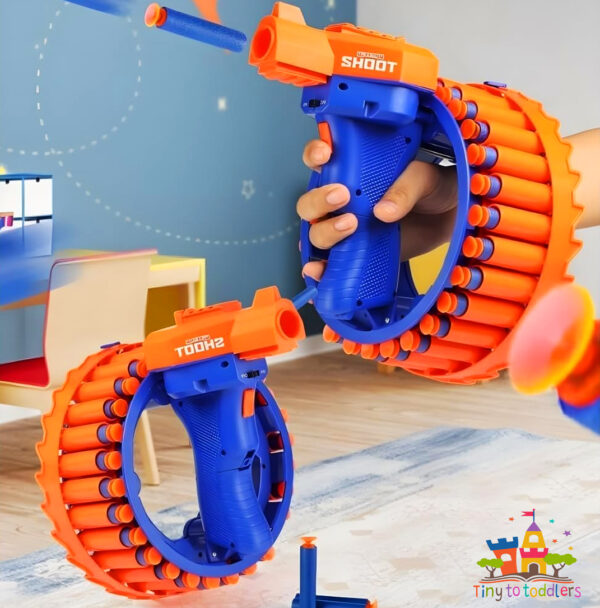 Rapid Fire Revolver Blaster with 28 Bullet