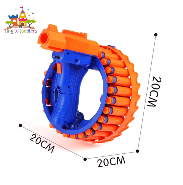 Rapid Fire Revolver Blaster with 28 Bullet - Image 2