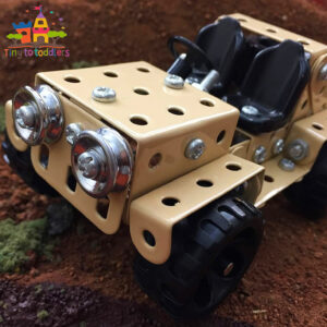 Mechanix Safari Jeep 5-in-1 Model Building Kit