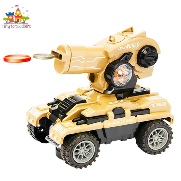 UFO Disk Launcher Tank: Out of this World Fun!