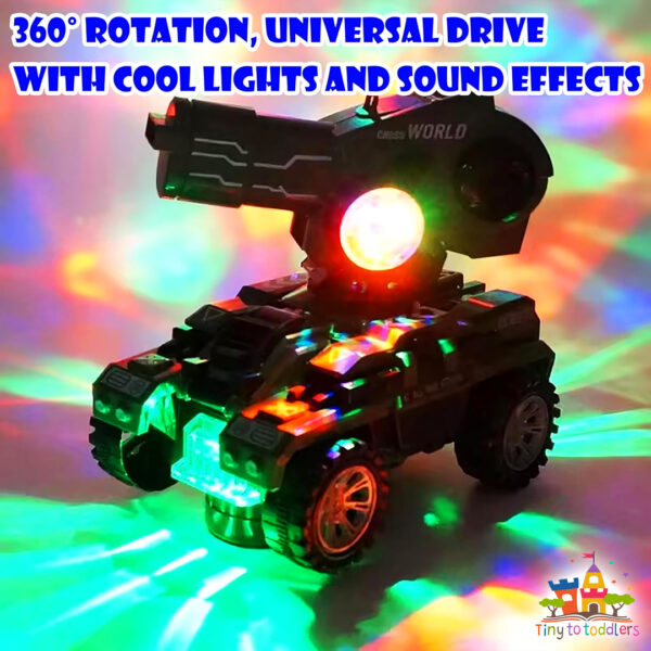 UFO Disk Launcher Tank: Out of this World Fun! - Image 4