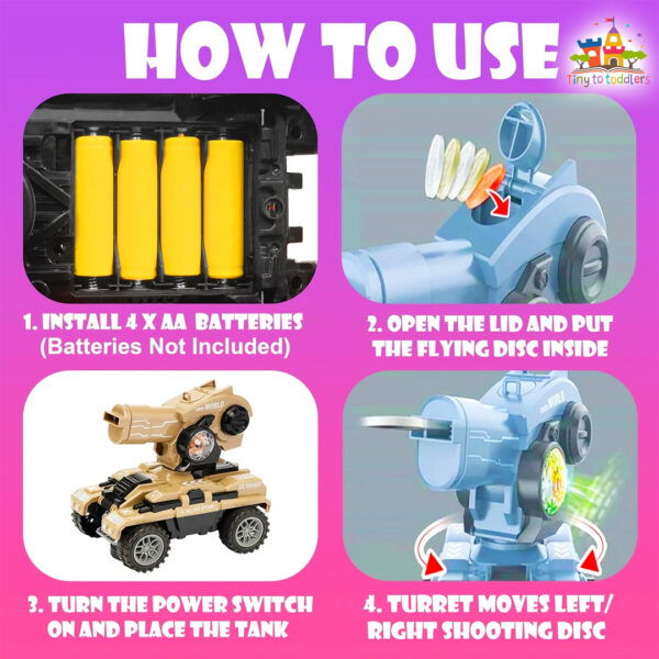 UFO Disk Launcher Tank: Out of this World Fun! - Image 3