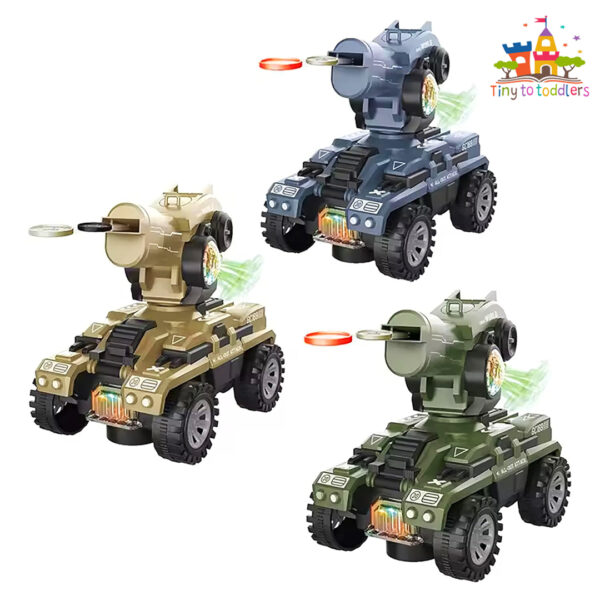 UFO Disk Launcher Tank: Out of this World Fun! - Image 6