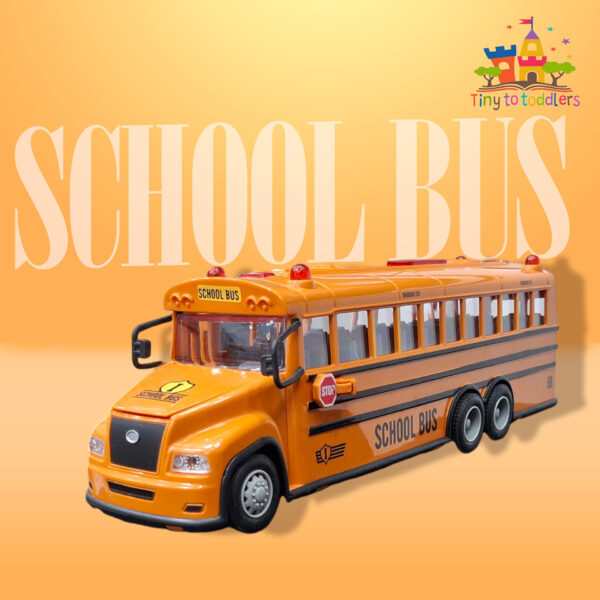 Remote Control School Bus Toy: Fun Learning Adventure