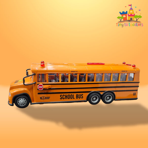 Remote Control School Bus Toy: Fun Learning Adventure - Image 2