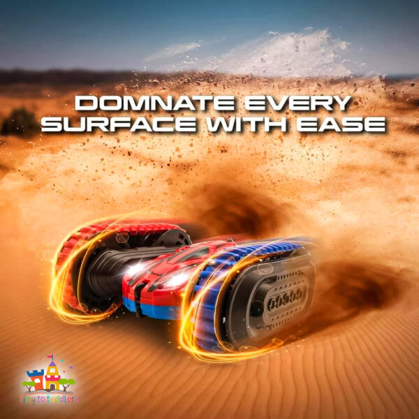 Stunt Master: 2-in-1 Transforming Car with Jumping Action - Image 4