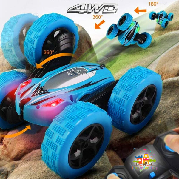 Stunt Master: 2-in-1 Transforming Car with Jumping Action - Image 2