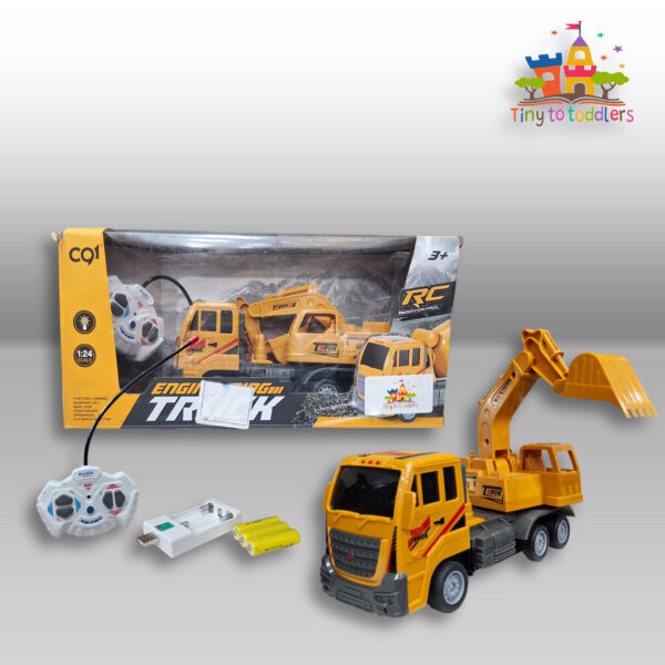 Remote Control Digging Truck: 6-Wheel Excavator - Image 4