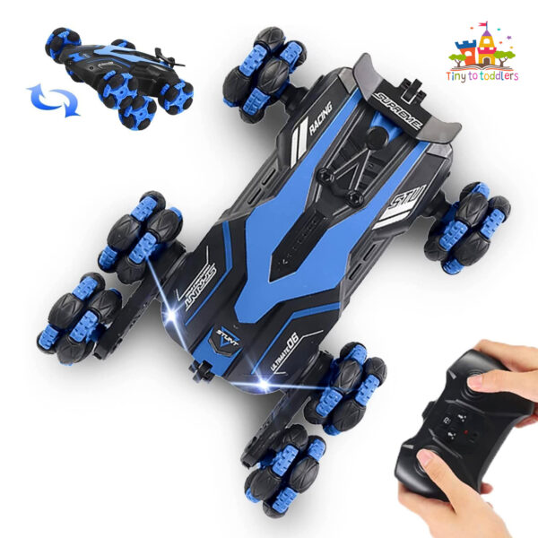 6-Wheel Stunt Car Remote Control with 360° Flips - Image 5