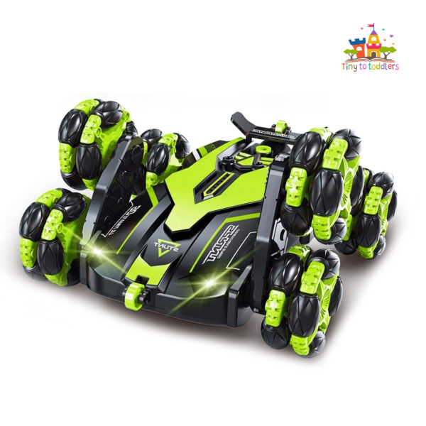 6-Wheel Stunt Car Remote Control with 360° Flips - Image 3