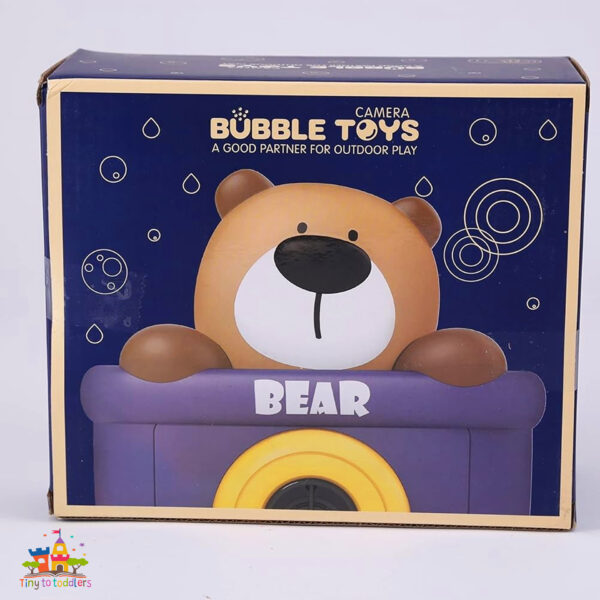 Bubble Bear Cam: Interactive Toy Camera with Bubble Fun - Image 4