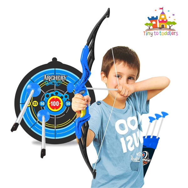 Archery Adventure Bow and Arrow Set with Bullseye Target - Image 4