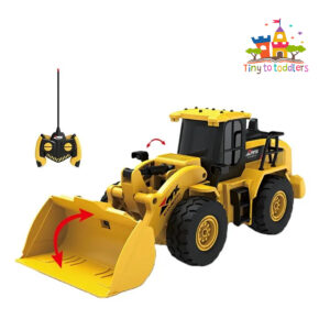RC Bulldozer Toy with Remote Control