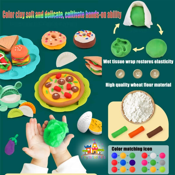 Jurassic Clay Set: Unleash Your Creativity with Dinosaur Molds - Image 4