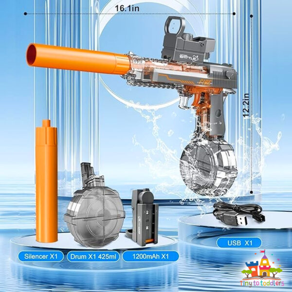 Desert Eagle Water Blaster: Soak Your Targets! - Image 3