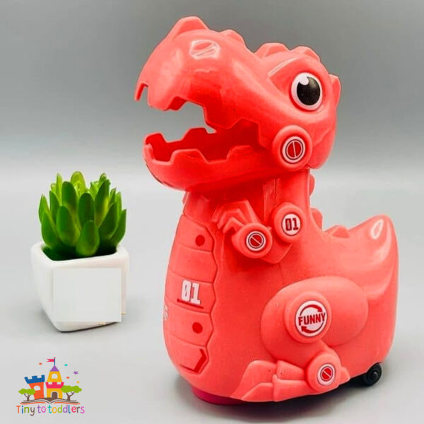 T-Rex Egg Drop: Rotating Dinosaur Playset
