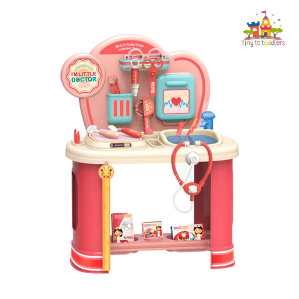 Little Doctor's Kit with Portable Exam Table