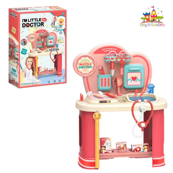 Little Doctor's Kit with Portable Exam Table - Image 4