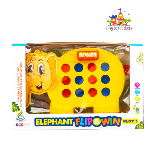 Elephantastic Flip & Win: Fun Plot 3 Game for Kids - Image 2